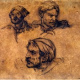 10. Géricault, self-portraits as a sailor, 1818-19