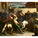 8. Géricault, The Race of the Riderless Horses, c1817