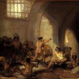 Goya, The Madhouse, 1816