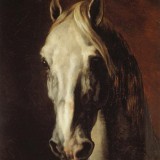Géricault, Head of a Horse, 1815